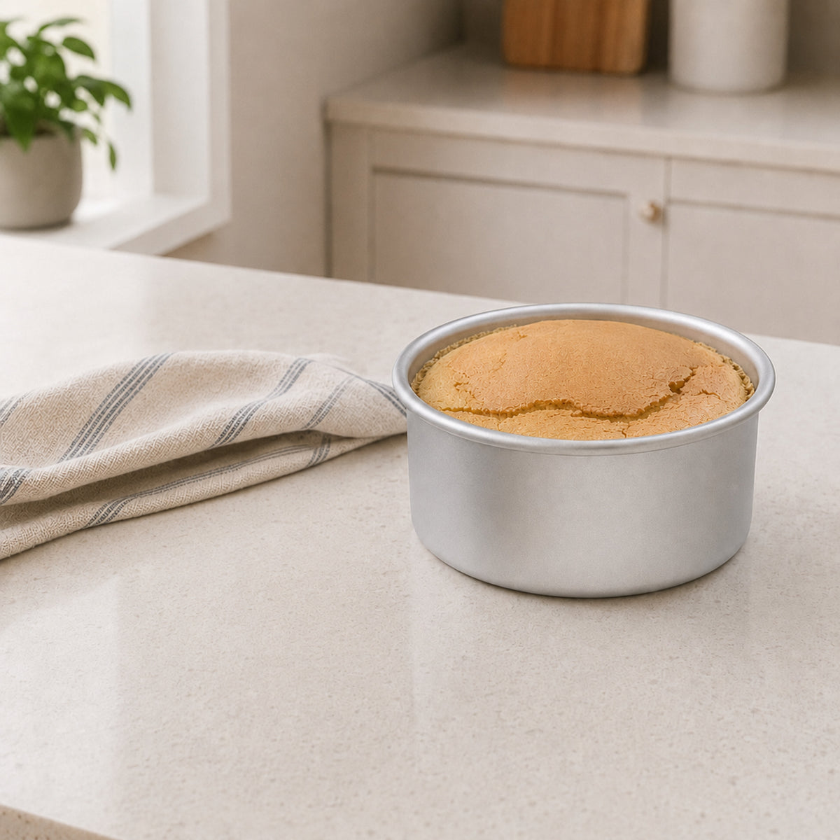 Chiffon cake pan lifestyle view