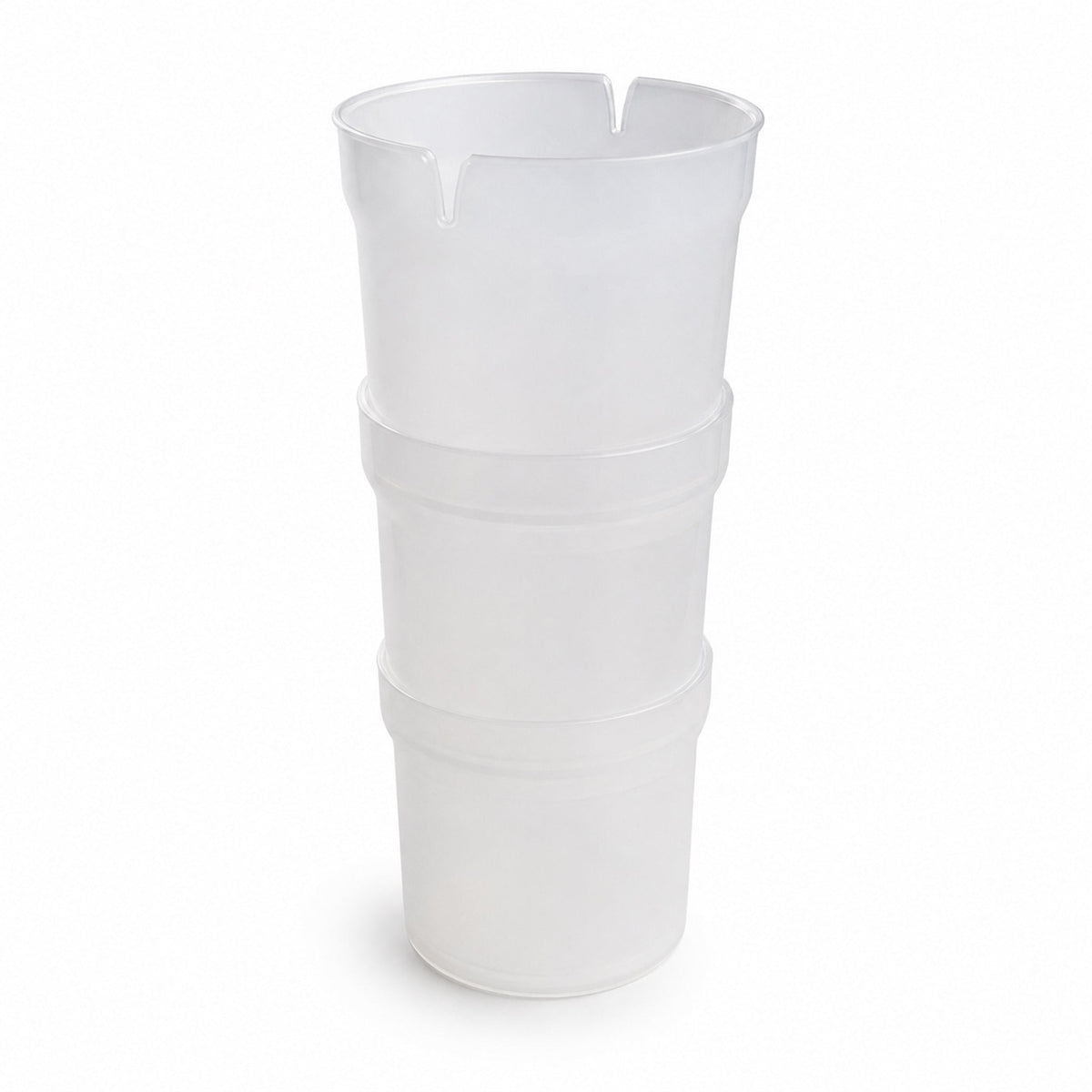 Piping bag holder shown assembled on white background